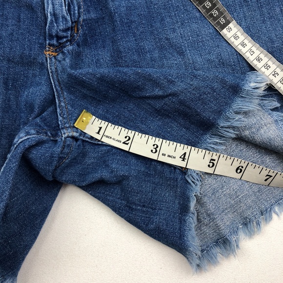 Wrangler High Waisted Jeans Cutoff Shorts - Picture 5 of 7